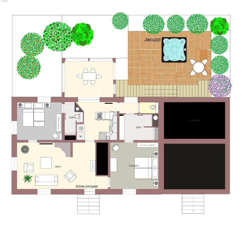 Maison Des Ecluses Strasbourg F3 90M2 Jacuzzi Climatisation Екстер'єр фото